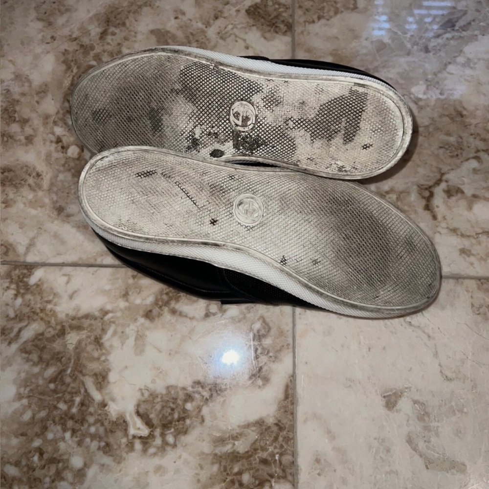 Gucci Black Slip-On Sneakers - Picture 5 of 6